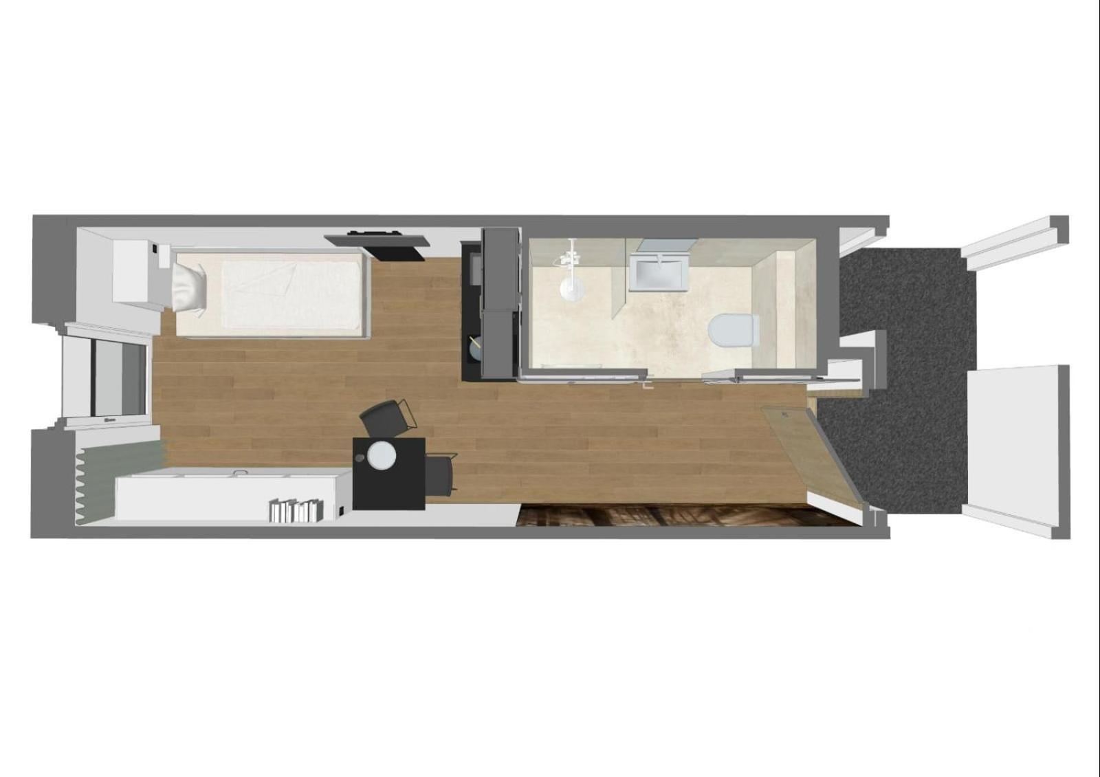 Aparthotel Timber One Boardinghouse Dorfen Zewnętrze zdjęcie